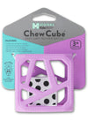 Chew Cube Baby Teether Rattle | Soft Food-Grade Silicone Teething Toy | BPA-Free | Stimulates Gripping & Motor Skills | 3M+ | Dimensions: L 8 x B 2 x H 10.5 cm - CC08PU