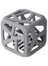Malarkey Kids Chew Cube Baby Teether Rattle Soft Food-Grade Silicone Teething Toy BPA-Free Stimulates Gripping & Motor Skills