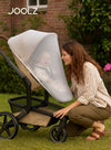 Mosquito Net for Geo³, Day⁵ & Hub² Strollers | Breathable Mesh | Quick Installation | Compact Storage Bag | Insect Protection | Grey | 36 x 30 x 5 cm