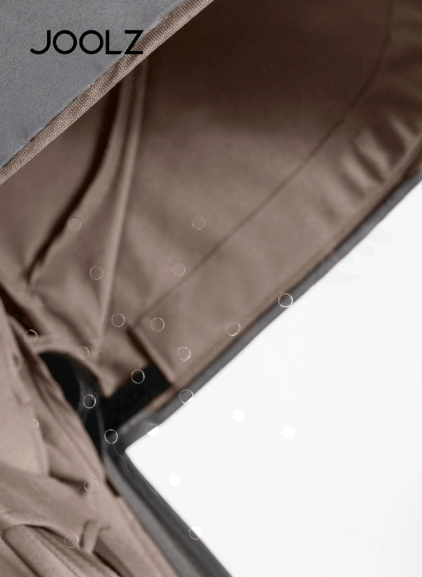 Raincover for Joolz Aer2 & Aer+ Stroller | Wind & Waterproof Protection | Shield from Rain, Snow & Hail | Ventilated Design | Compact & Portable | Universal Fit | 50x30x10 cm