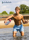 Pickli Sun Yellow Beach Pickleball Racket Set | Water Resistant | Clip-Together Design | All ages