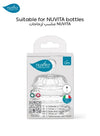Fast Flow Teat for Baby | BPA-Free | Anti-Colic Valve | Soft Silicone | Suitable for 0+ Months | Mimics Breast Feeding | Pack of 2 Teats | 6.5x6.5x6.5 CM