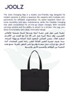 Eco-Friendly Changing Bag | Spacious Baby Diaper Bag with Insulated Bottle Pocket | Laptop Compartment | Foldable Changing Mat | Water-Repellent | 20L Capacity | 36 x 13.5 x 45 cm - Black