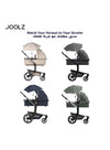 Universal Baby Stroller Parasol UPF50+ Sun Protection | Adjustable Flexible Arm Clip-On Umbrella | Sandy Taupe | Fits Multiple Strollers | Lightweight Shade 30 CM - Sandy Taupe