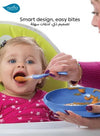 Weaning Saucer Set - Easy Eating | 6 Months+ | Ergonomic Grip | Curved Side for Easy Food Pickup | High Hygienic Edge | Microwave Safe | BPA-Free | Dishwasher Safe