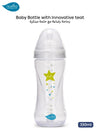 Anti-Colic Baby Bottle - Materno Feel | Ultra-Soft Teat | Ergonomic Design | BPA-Free | Prevents Colic & Ear Infections | 330ml | Easy to Clean