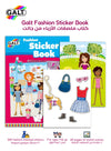 Fashion Sticker Book | 20 Full-Color Pages | Includes 300 Stickers of Clothes & Accessories | Dress Up Girl Club Characters | Fun Creative Activity for Girls 4+ | 29.7x0.4x21 CM