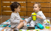 bblüv – Küp - 4-in-1 Durable Spill-Proof Transition Sippy Cup for Toddlers and Children - Food-Grade Silicone Baby Cup, 240 ml, Aqua