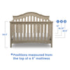 Delta Children  Farmhouse 2-in-1 Convertible Baby Crib