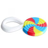 Novelty Baby Pacifier Lollipop Sucker Design | 100% Food-Grade Silicone Soother | BPA-Free One-Piece Funny Dummy for Newborns Infants | Cute Photo Prop Gift | 0-6 Months | (Lollipop Design)