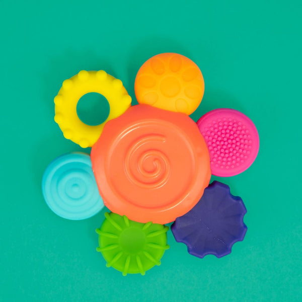 Sassy Silicone Flower Teether Rattle
